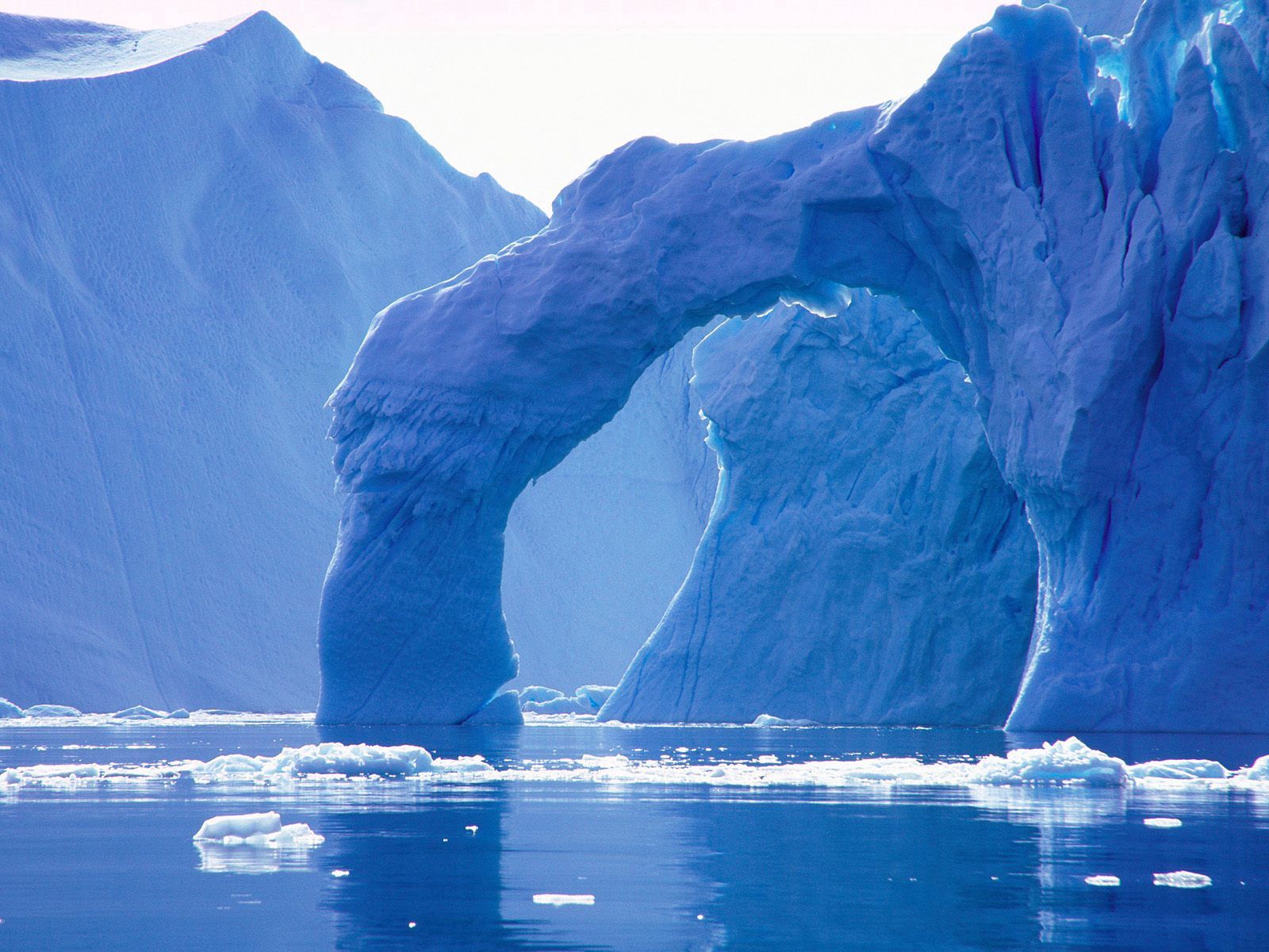 desktop and mobile glacier, arch, nature, cold